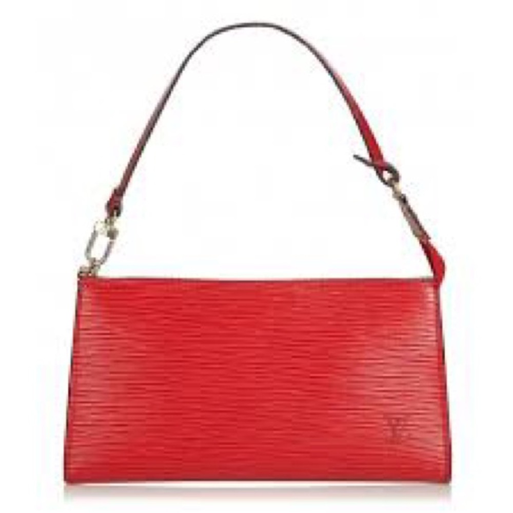SOLD via Ebay | LV Pochette Accessoires Epi Leather Red